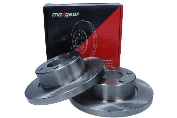 Unventilated front brake disc Maxgear 19-1231