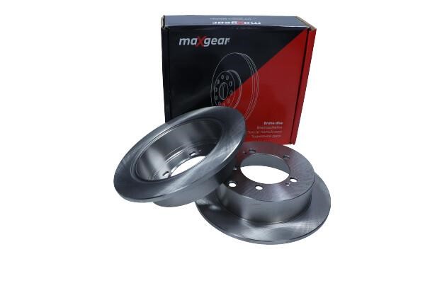 Rear solid brake disc Maxgear 192437