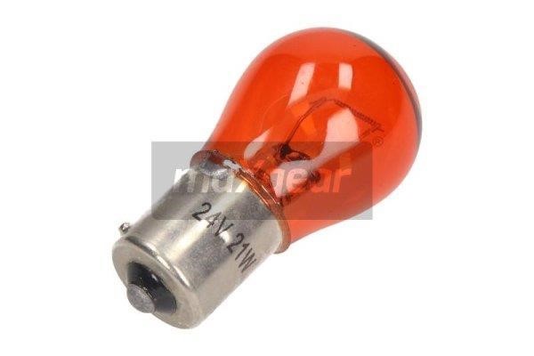 780056SET Maxgear Glow bulb yellow PY21W 24V 21W