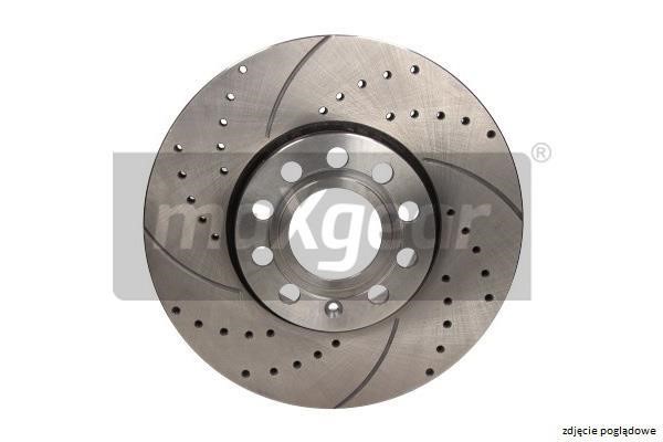 Maxgear 192266SPORT Rear brake disc, non-ventilated 192266SPORT