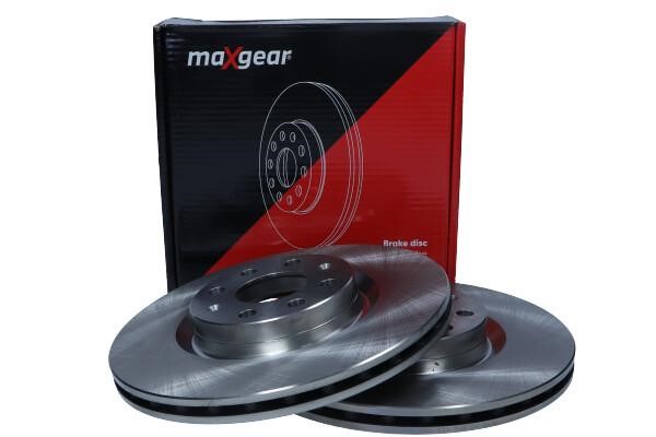 Front brake disc ventilated Maxgear 19-1329