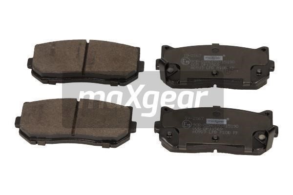 Maxgear 19-2167 Brake Pad Set, disc brake 192167