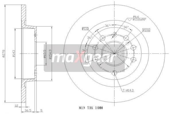 Buy Maxgear 19-0813MAX at a low price in United Arab Emirates!