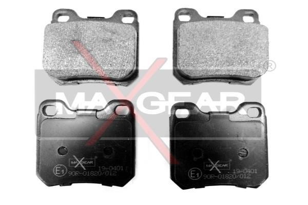 Maxgear 19-0401 Brake Pad Set, disc brake 190401
