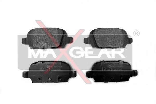 Maxgear 19-0451 Brake Pad Set, disc brake 190451