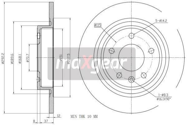 Buy Maxgear 19-2331MAX at a low price in United Arab Emirates!