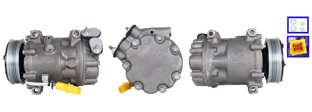 Elstock 51-1173 Compressor, air conditioning 511173 511173 Elstock Compressor, air conditioning