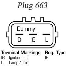 Alternator Remy DRA1274