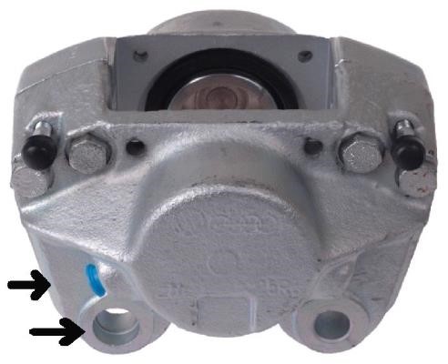 Remy DC82621 Brake caliper front right DC82621