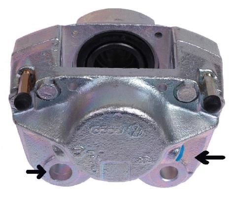 Remy DC80893 Brake caliper front right DC80893