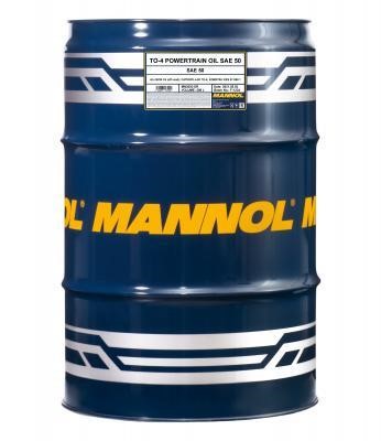 SCT MN2603-DR Transmission oil MANNOL TO-4 Powertrain MN2603 SAE 50 CAT TO-4, ALLISON C4, 208 l MN2603DR