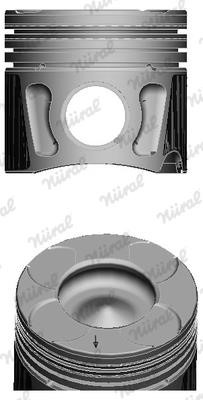 Nural 87-435706-10 Piston 8743570610