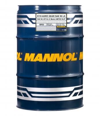 SCT MN8110-60 Transmission oil MANNOL 8110 Agro Gear 90 LS SAE 90 API GL-5, 60 l MN811060