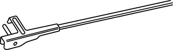 Frameless wiper blade Trico ExactFit Flat 600 mm (24&quot;) Trico EFB606