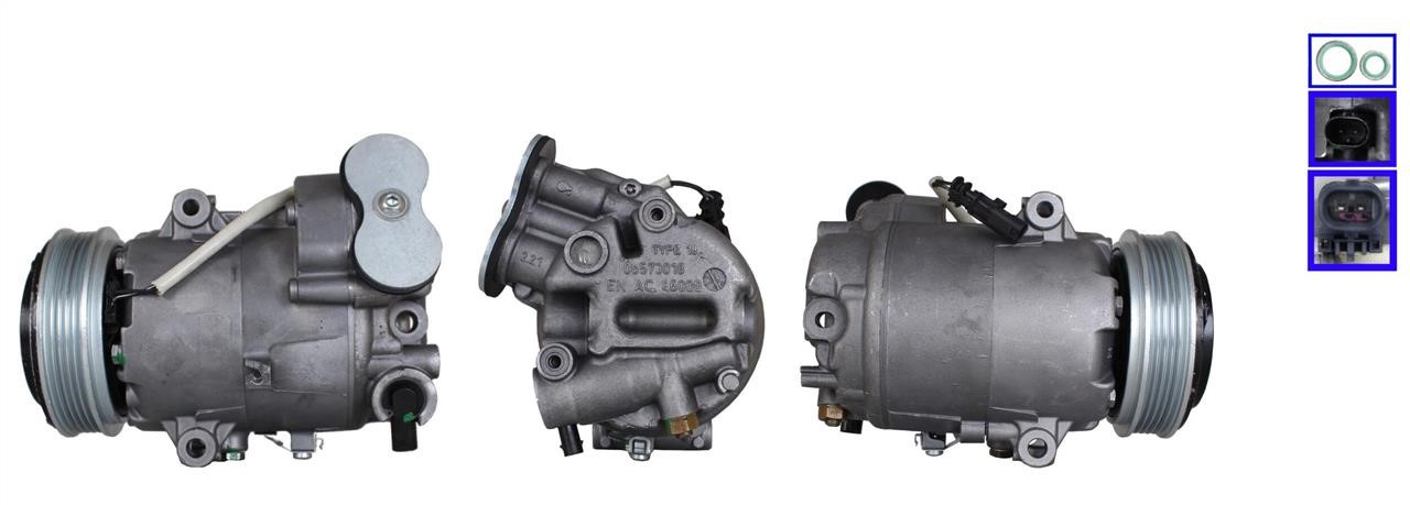 Elstock 51-1225 Compressor, air conditioning 511225 511225 Elstock Compressor, air conditioning
