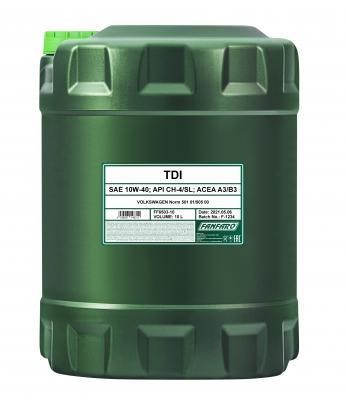 Fanfaro FF6503-10 Engine oil FanFaro TDI 10W-40, 10L FF650310 FF650310 Fanfaro Engine oil FanFaro TDI 10W-40, 10L