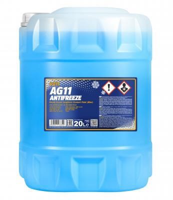 Mannol MN4011-20 Frostschutzmittel MANNOL Antifreeze Longterm 4011 AG11 blau, gebrauchsfertig -40C, 20 l MN401120