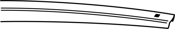 Wiper Blade Frameless Rear Trico ExactFit Rear 250 mm (10") Trico EX250