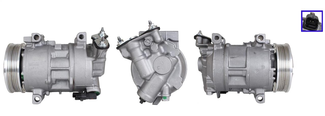 Elstock 51-1193 Compressor, air conditioning 511193 511193 Elstock Compressor, air conditioning