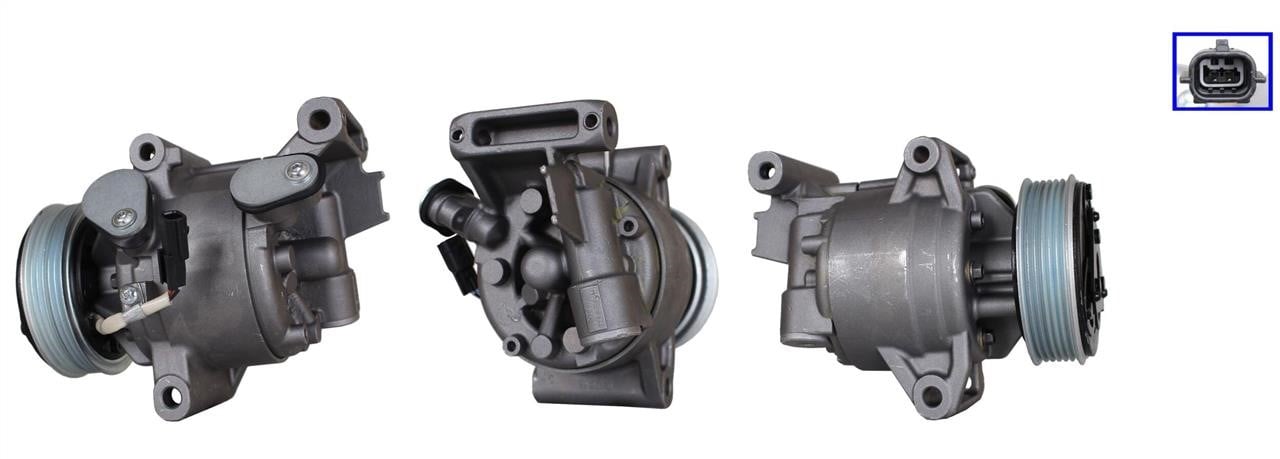 Car air conditioning Renault Duster 2 (HM_): 511226 Elstock Compressor, air conditioning