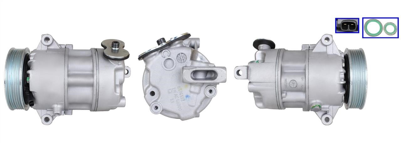Car AC Fiat Bravo: 511048 Elstock Compressor, air conditioning