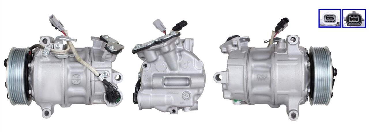 Car heating parts Renault Scenic: 511066 Elstock Compressor, air conditioning