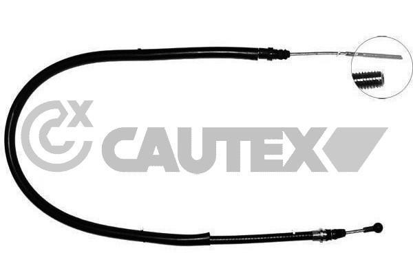 Cautex 019066 Parking brake cable set 019066