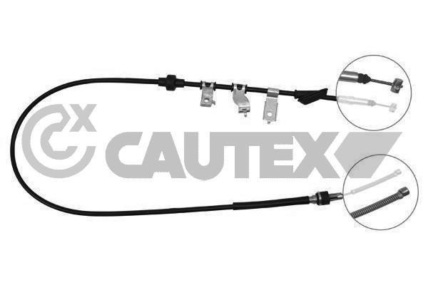 Cautex 761714 Cable Pull, parking brake 761714