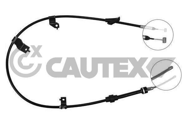 Cautex 761521 Cable Pull, parking brake 761521