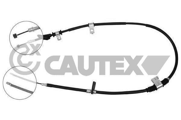 Cautex 761551 Cable Pull, parking brake 761551