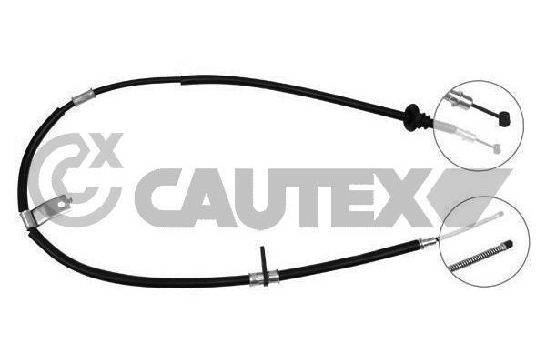 Cautex 761550 Cable Pull, parking brake 761550