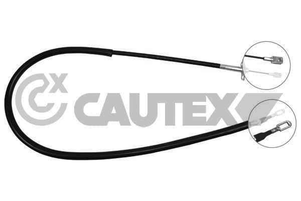 Cautex 766252 Cable Pull, parking brake 766252