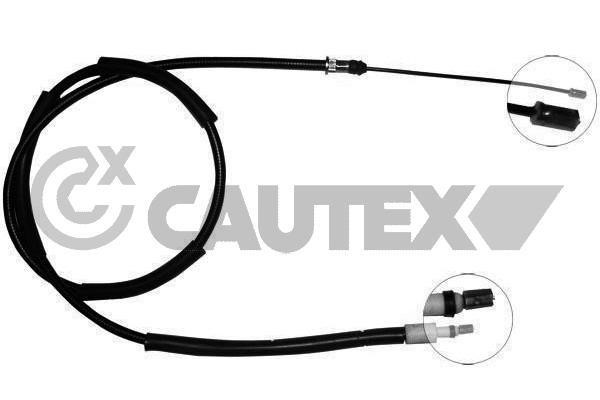 Cautex 038107 Parking brake cable, right 038107