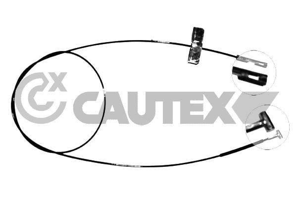 Cautex 069101 Parking brake cable set 069101