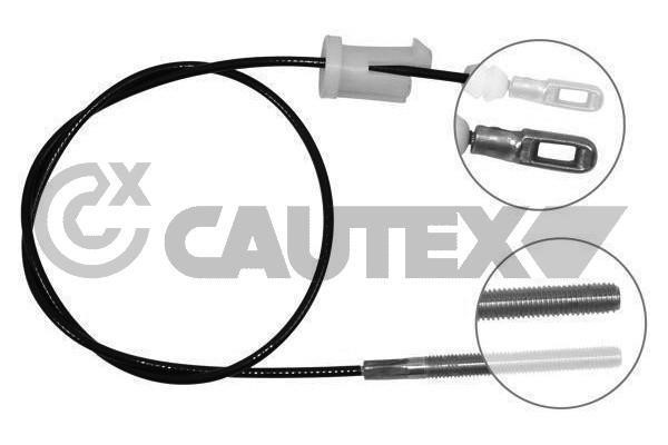 Cautex 762547 Cable Pull, parking brake 762547