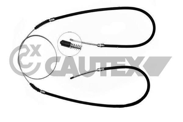 Cautex 037740 Cable Pull, parking brake 037740