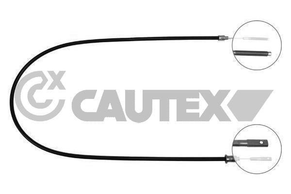 Cautex 766165 Cable Pull, parking brake 766165