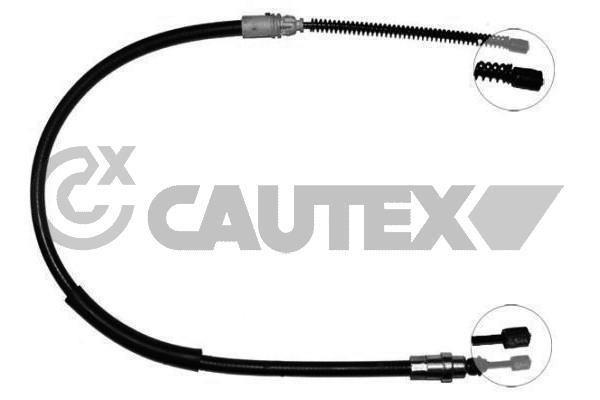 Cautex 762215 Cable Pull, parking brake 762215