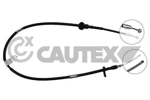 Cautex 761548 Cable Pull, parking brake 761548