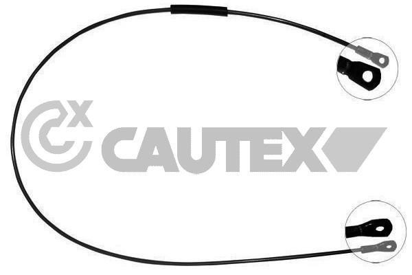 Cautex 762874 Cable Pull, parking brake 762874