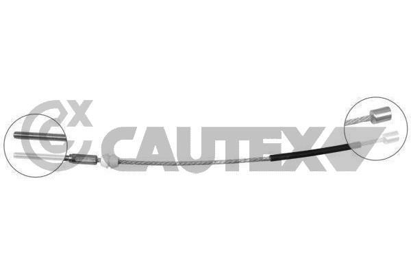 Cautex 489066 Cable Pull, parking brake 489066