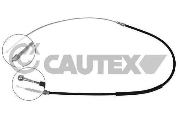 Cautex 763035 Cable Pull, parking brake 763035