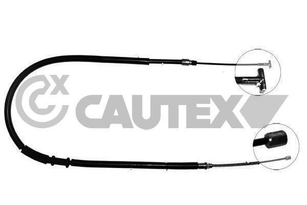 Cautex 015935 Parking brake cable, right 015935