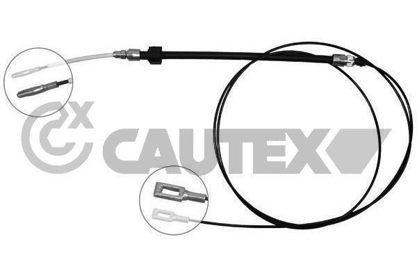 Cautex 763034 Cable Pull, parking brake 763034
