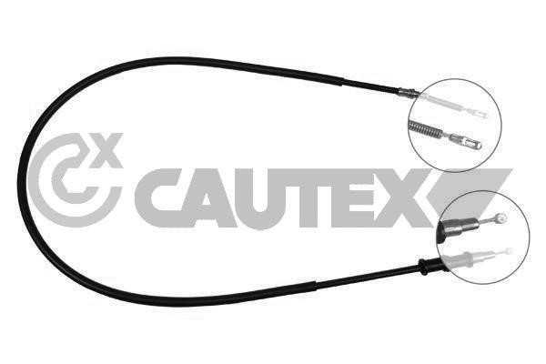Cautex 763181 Cable Pull, parking brake 763181