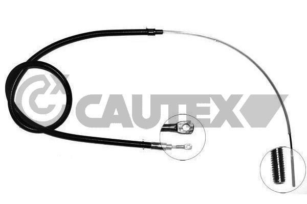 Cautex 208022 Parking brake cable set 208022