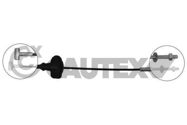 Cautex 765743 Cable Pull, parking brake 765743