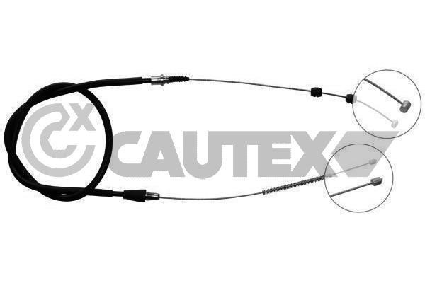 Cautex 762031 Cable Pull, parking brake 762031