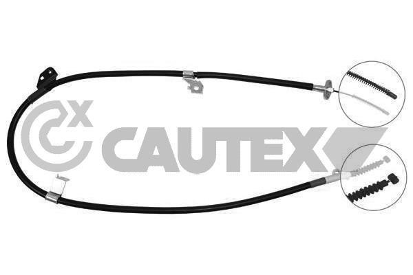 Cautex 069045 Parking brake cable left 069045