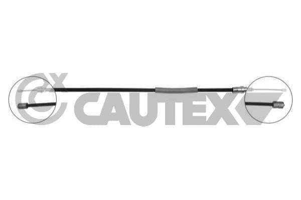 Cautex 038508 Parking brake cable set 038508